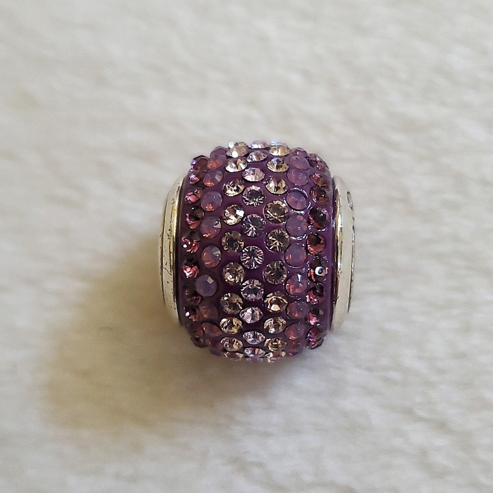 New Without Tags Brighton Cupid's Kiss Large Bead Purple